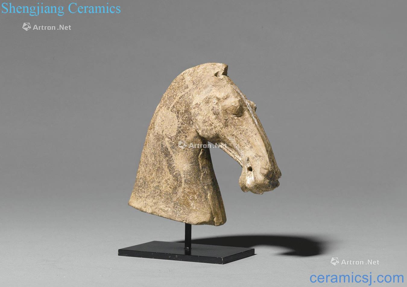 Han pottery horse