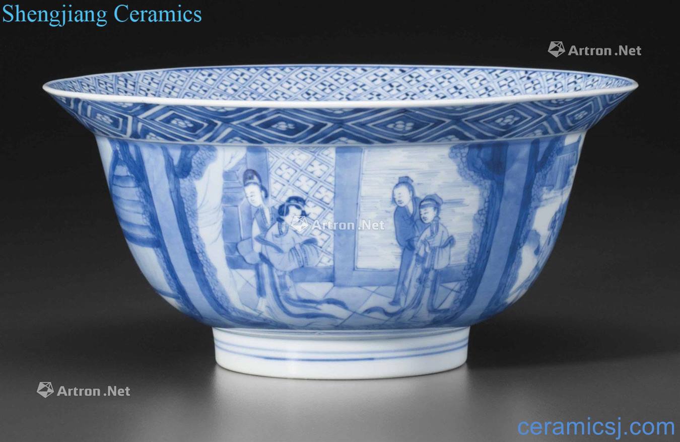The qing emperor kangxi figure 盌 stories of west chamber
