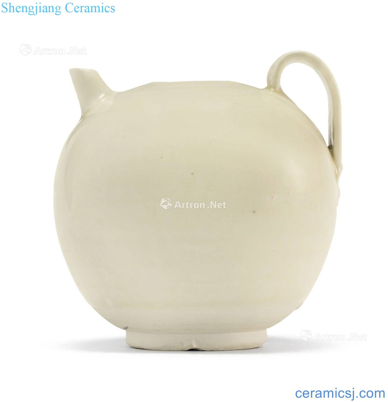 Five generations/northern song dynasty the 10th century Xing kiln ewer craft