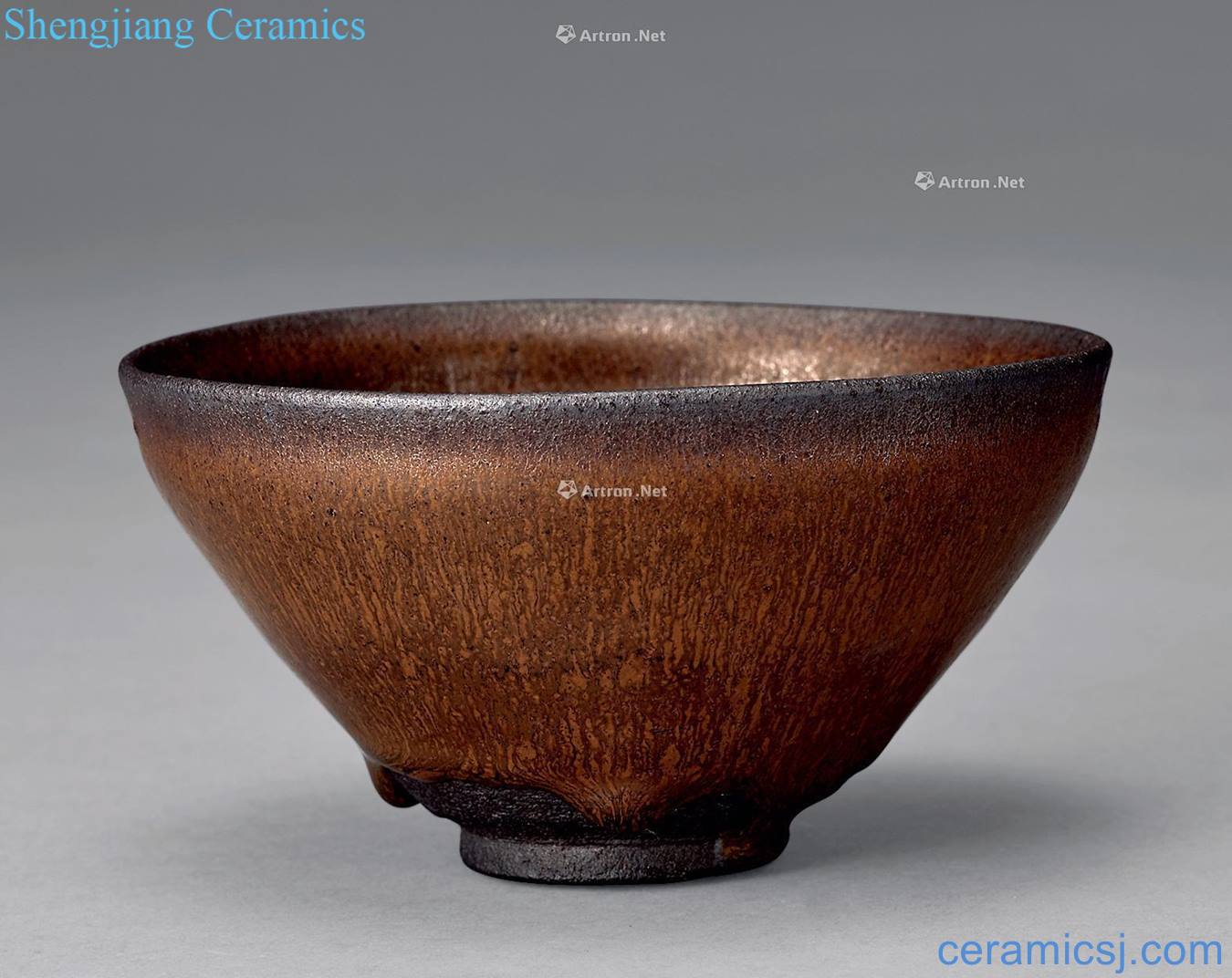The song dynasty Persimmon glaze TuHao bowl