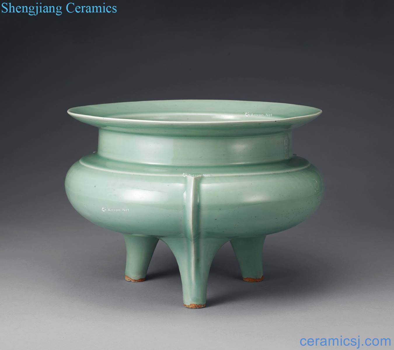 Song celadon by incense burner