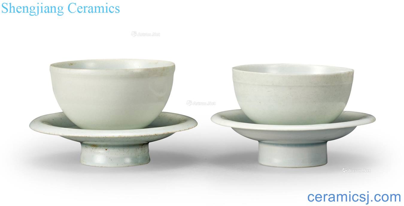 The song dynasty Left kiln green white porcelain bowl with (a)