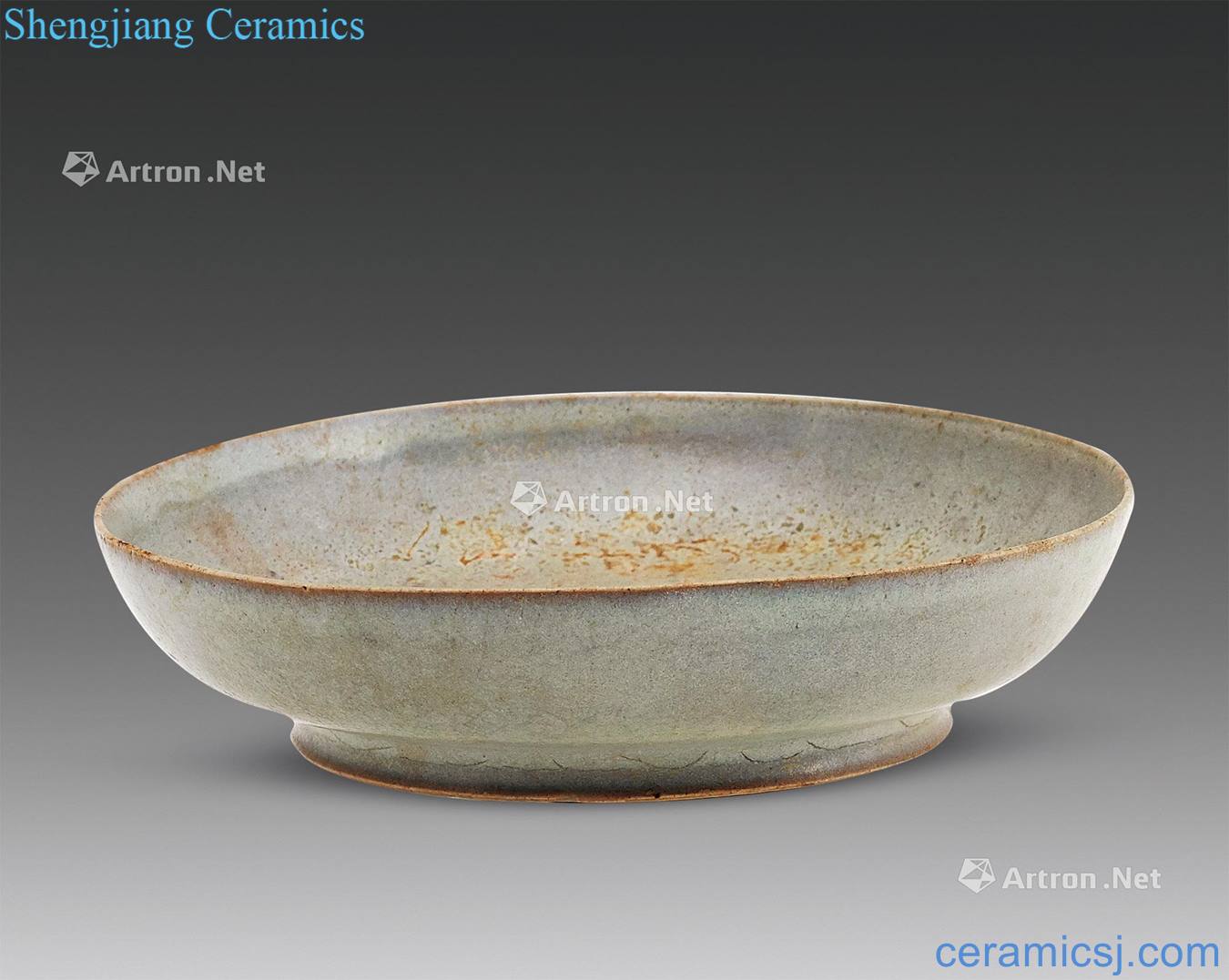 The song dynasty Your kiln plate