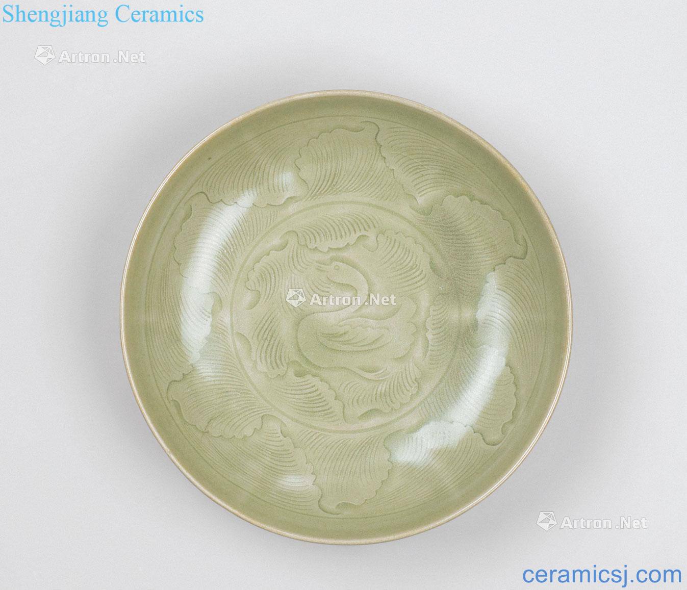 The song dynasty Yao state kiln goose tray
