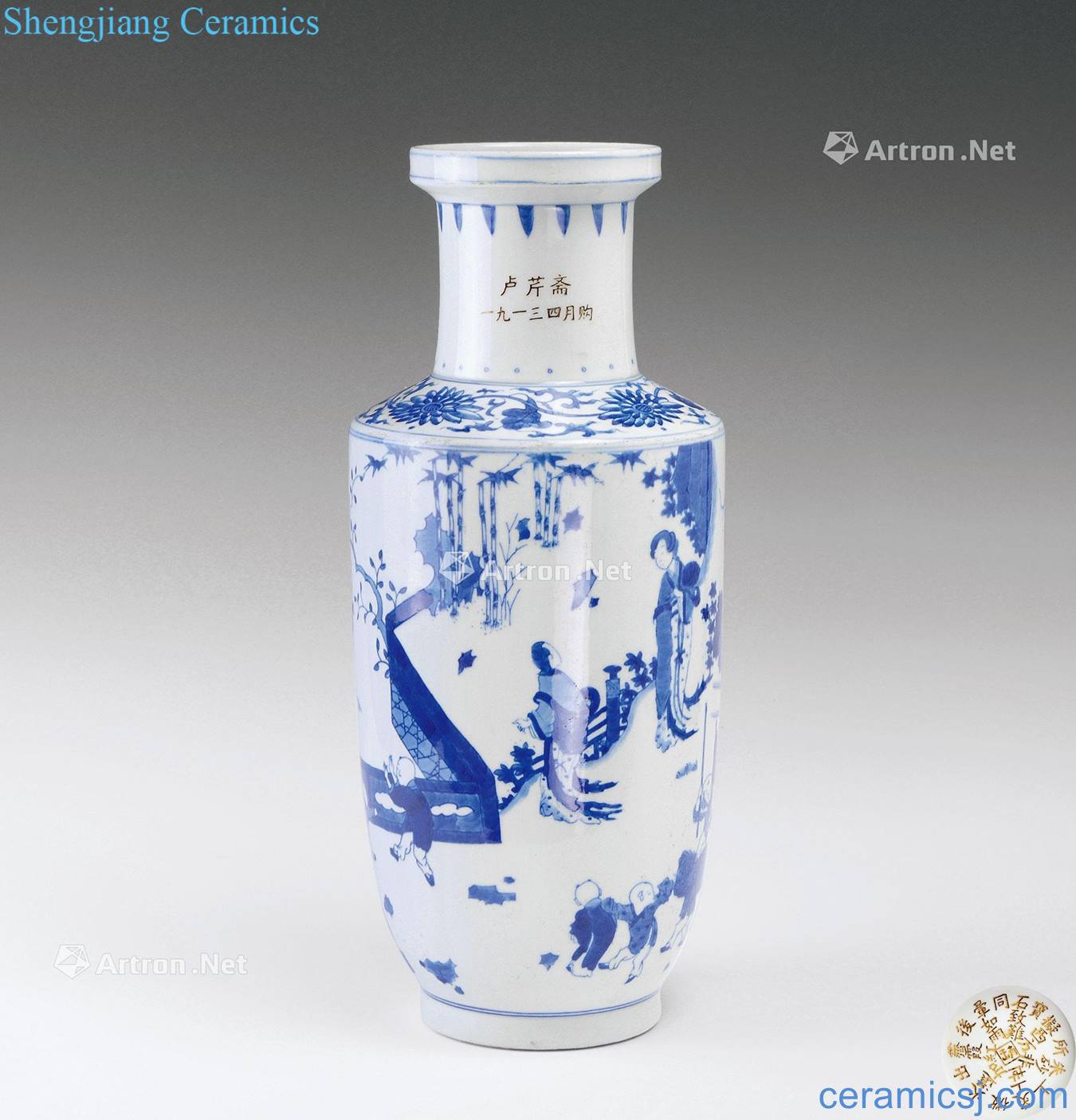 In the qing dynasty Paragraph c t loo Character lines just bottles