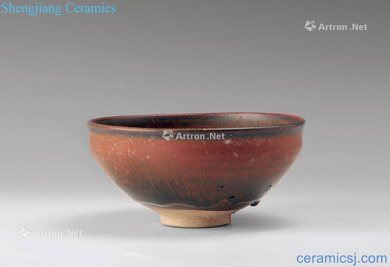 Jin magnetic state kiln black color glaze paste TuHao bowl