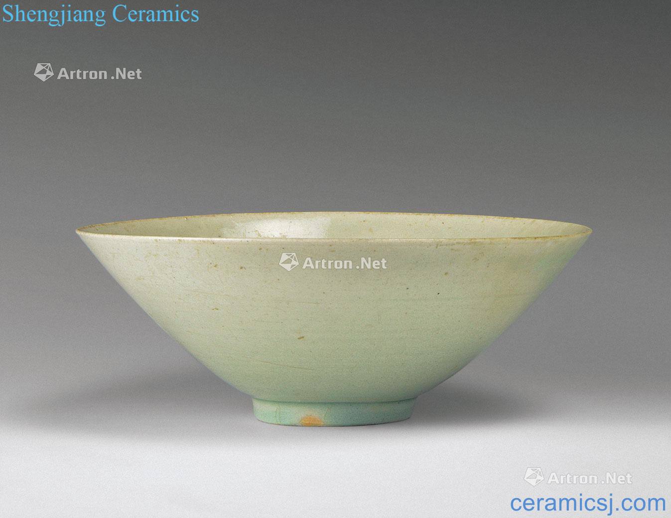 Northern song dynasty green hand-cut hat to bowl