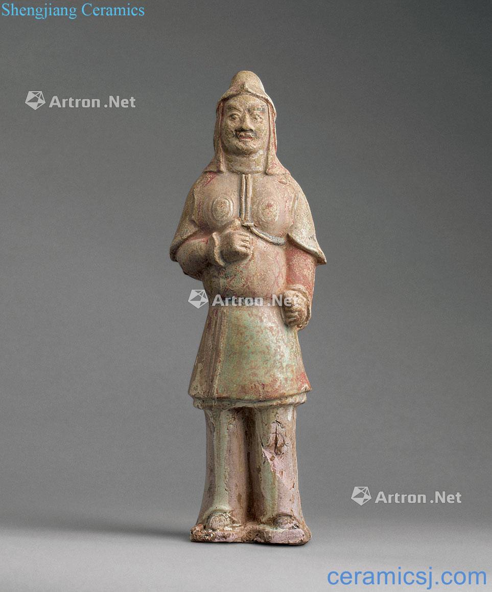 The tang dynasty pottery warriors