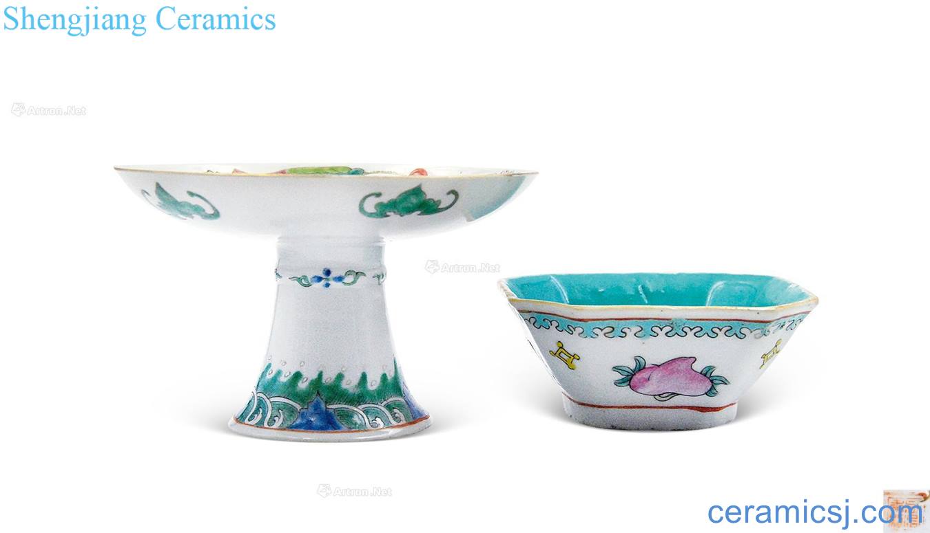 Qing dynasty powder enamel bowls and best offer