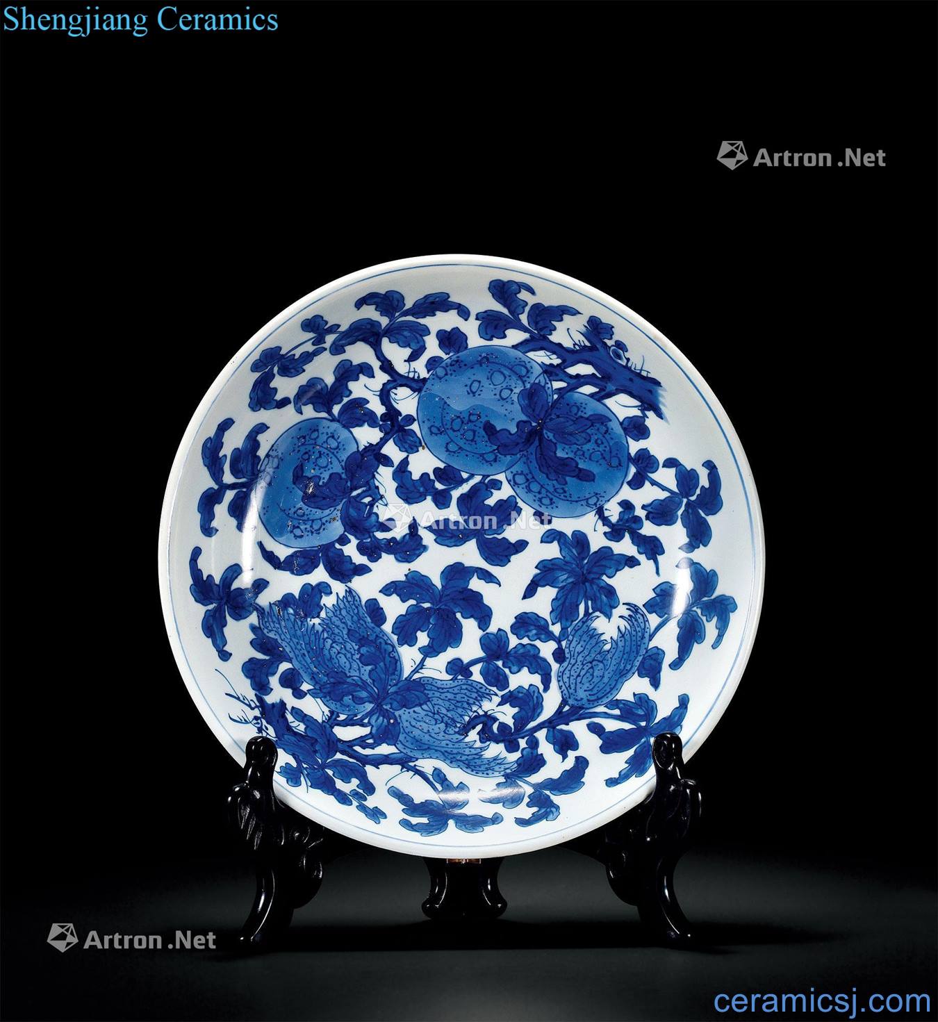 qing Blue and white live disc