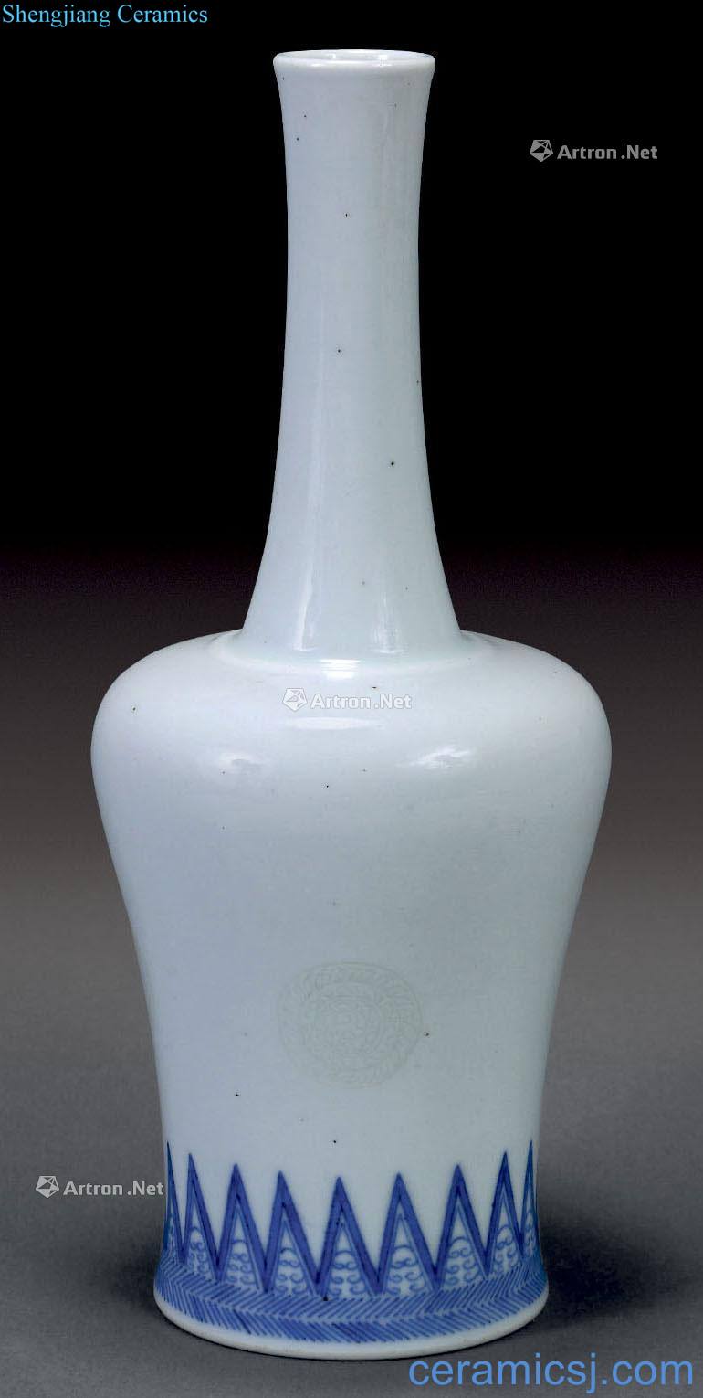 Qing dynasty blue-and-white youligong bell