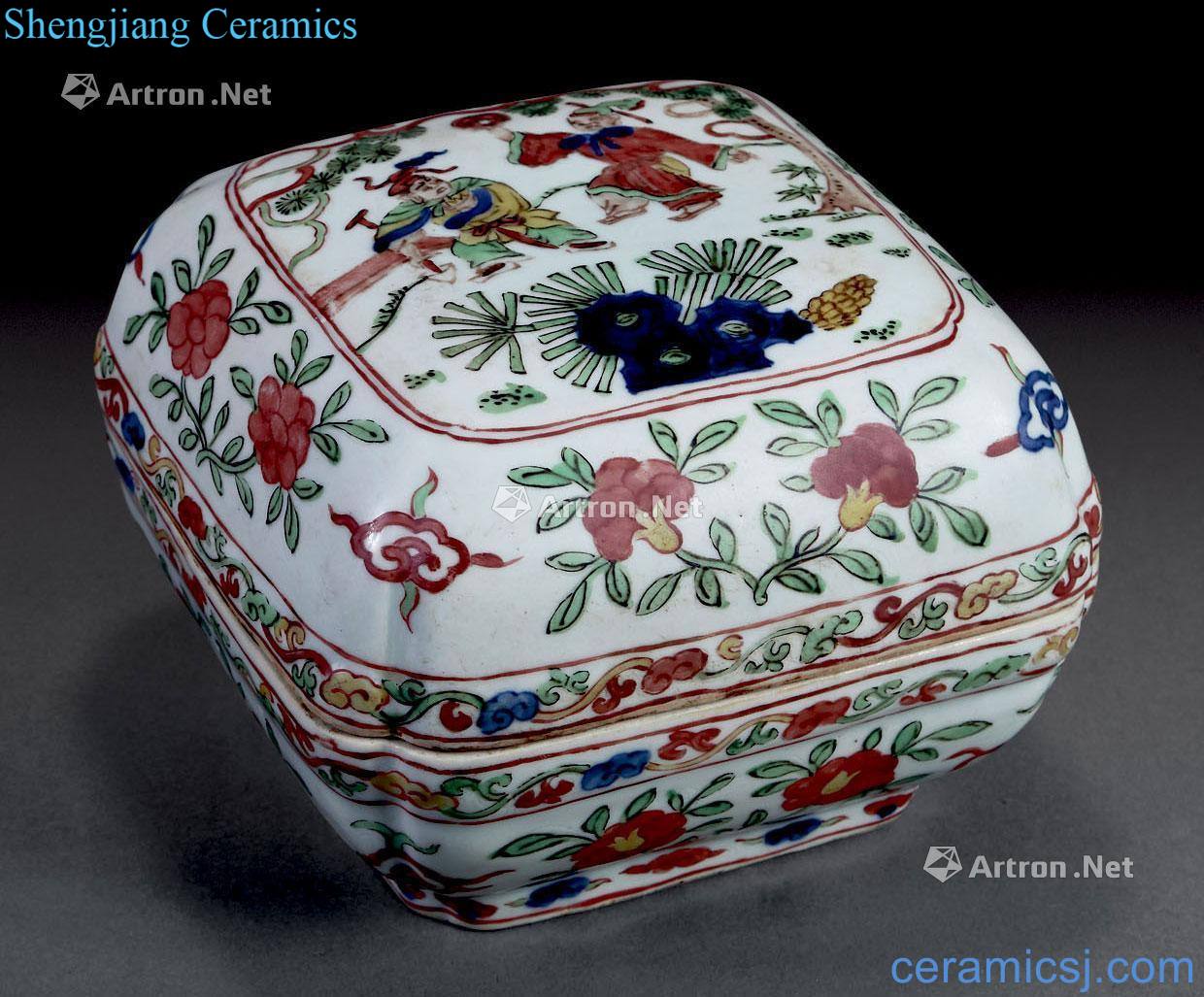 Ming Blue and white color box