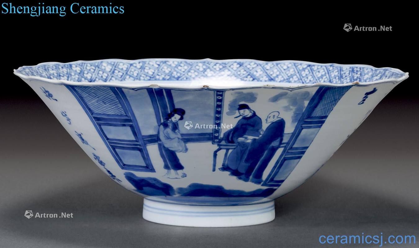 The qing emperor kangxi Character poems to bowl
