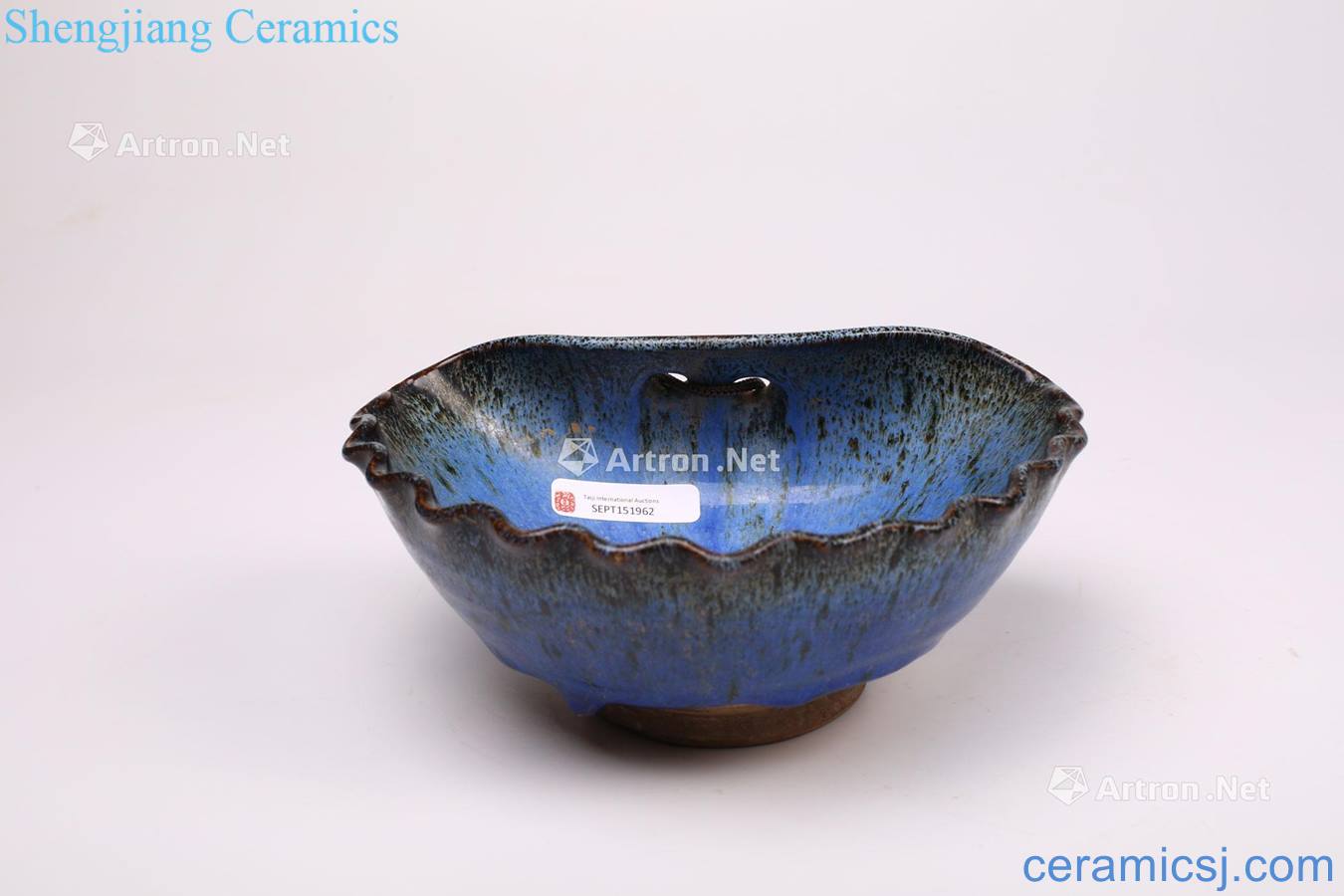 yuan Variable glaze abnormity bowl masterpieces