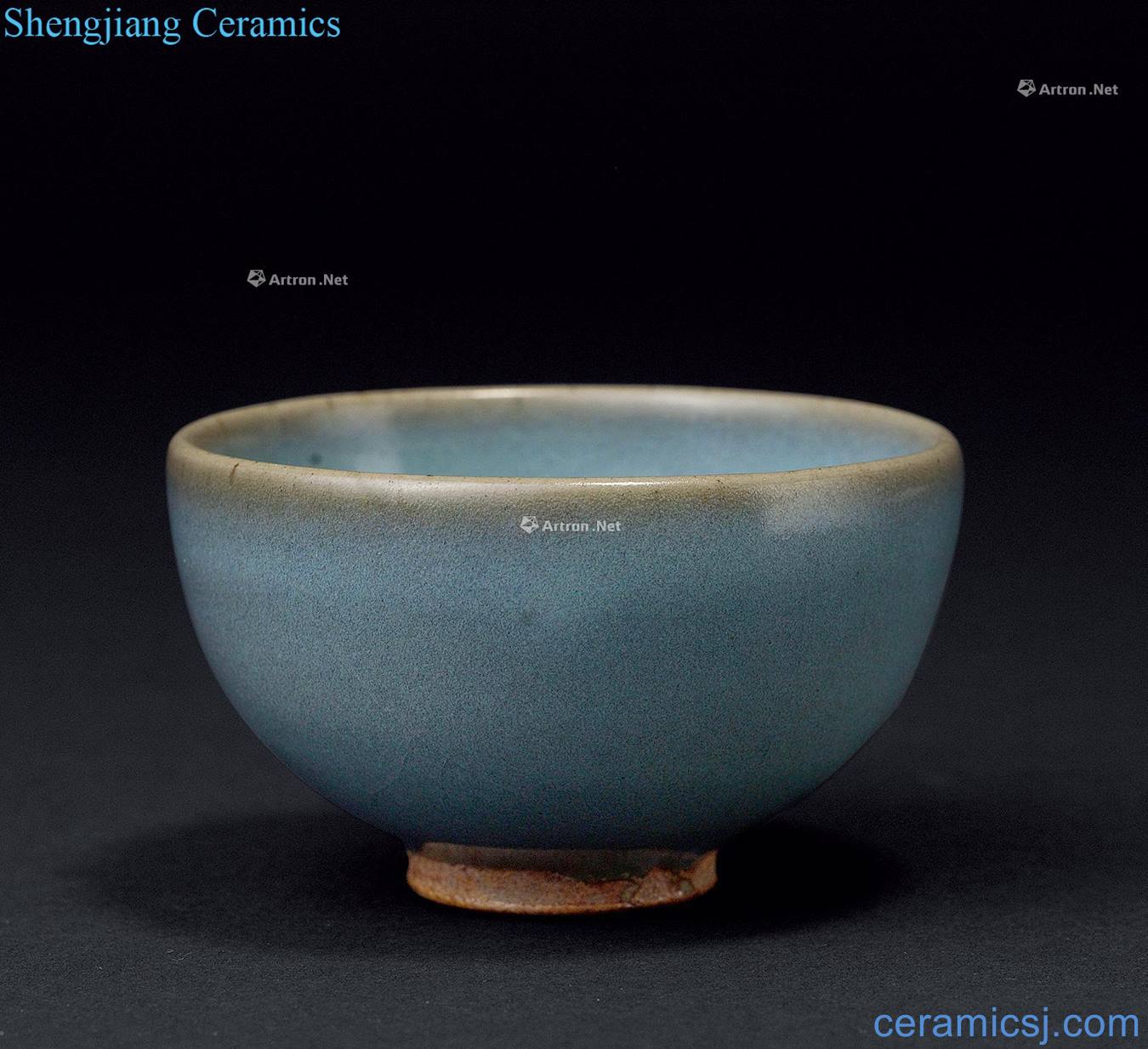 Ming before The azure glaze masterpieces small cup