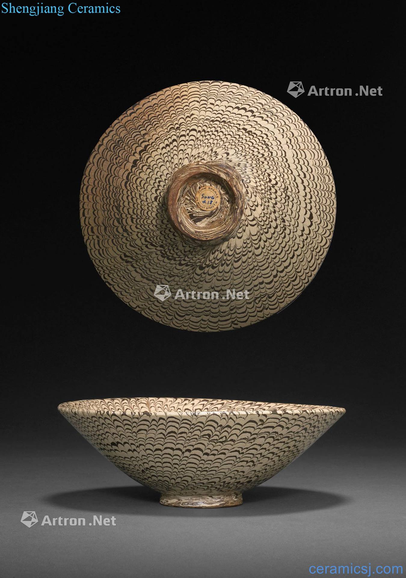 Northern song dynasty to gold 11 to 13 century Stir tire 盌