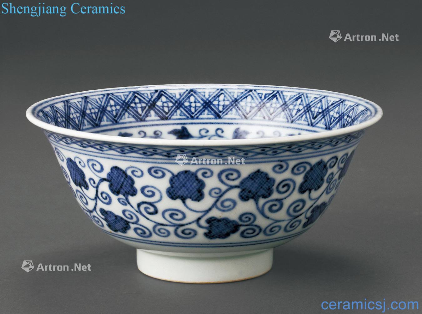 Ming yongle Yongle porcelain grain porcelain bowl