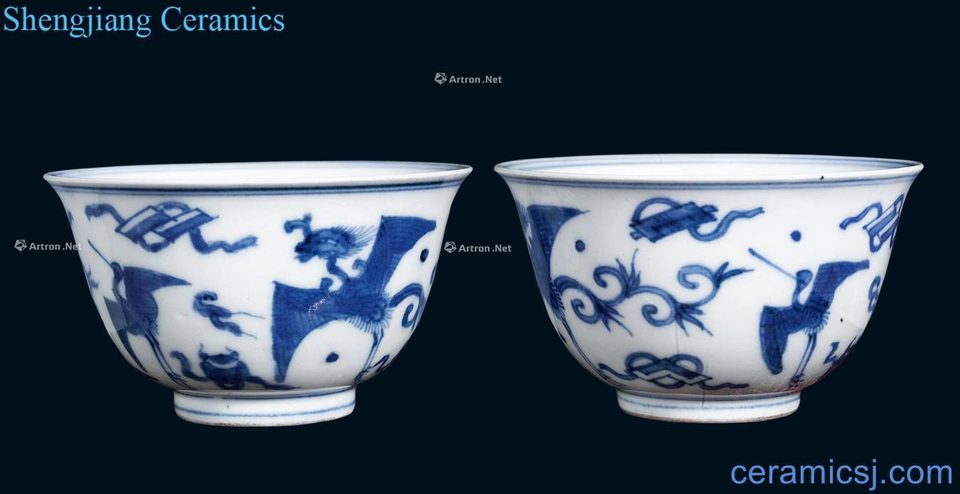 Ming wanli Blue James t. c. na was published in grain bowl (a)