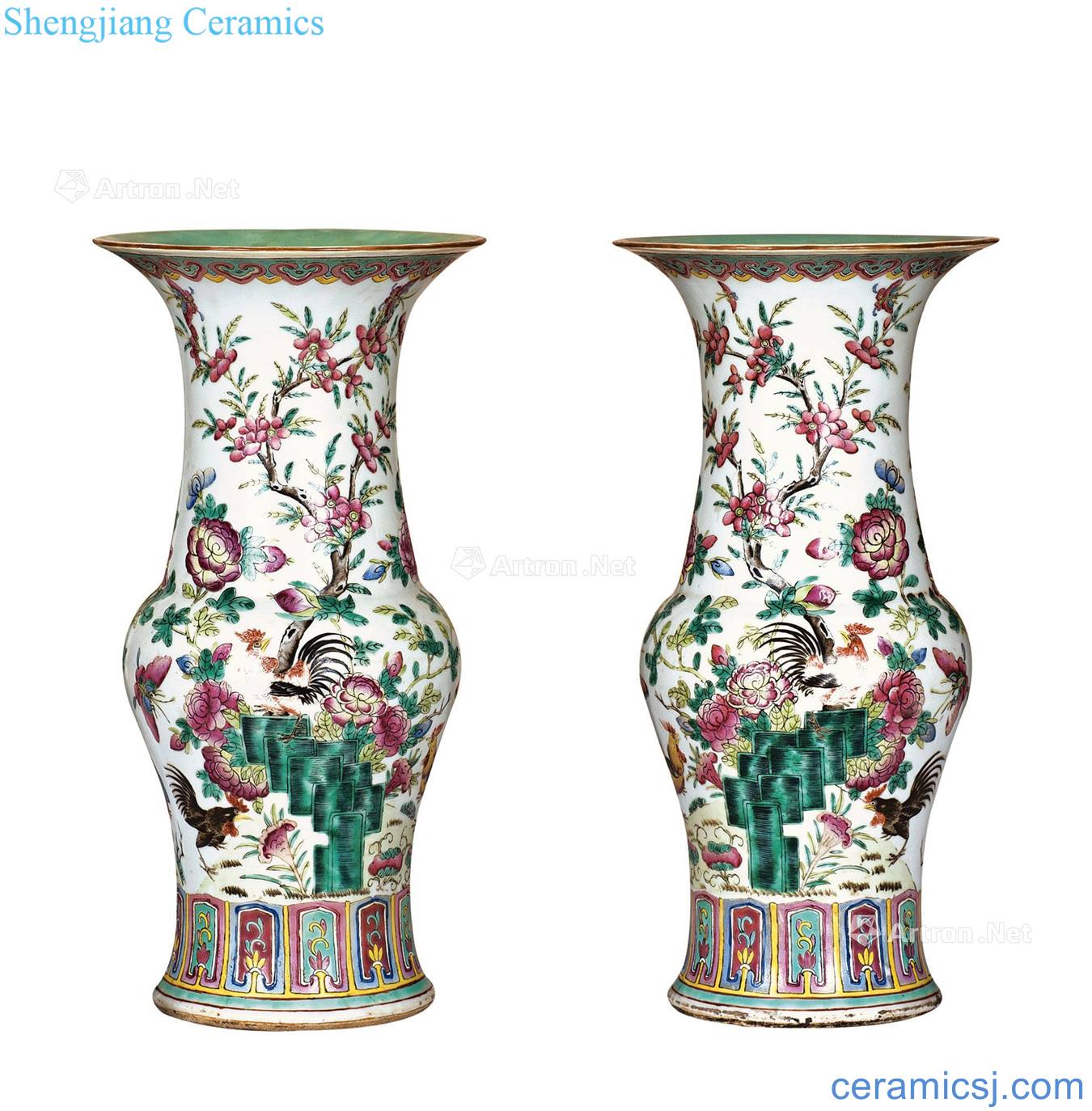 Promotion on the flower vase with stagnation pastel officer