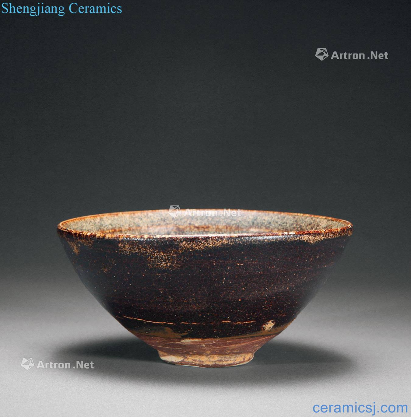 yuan Jizhou kiln decal bowl