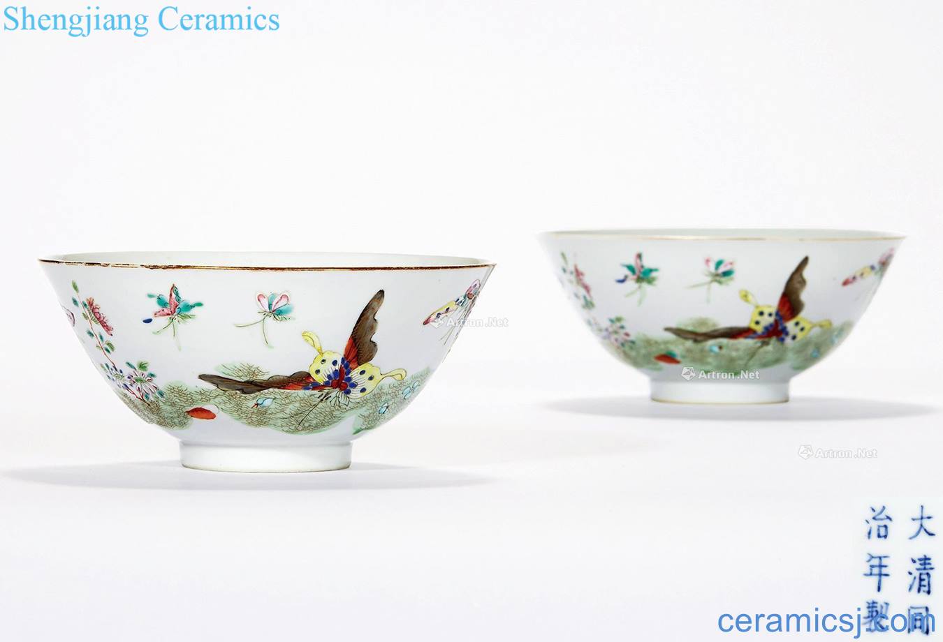 Dajing pastel best butterfly bowl (a)