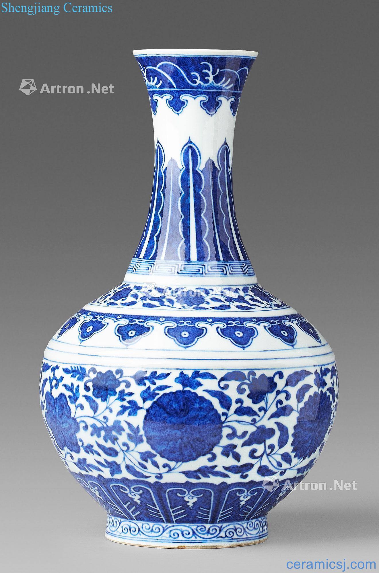Guangxu blue bottle