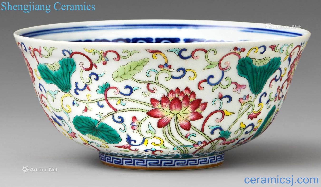 Xuantong porcelain enamel bowls