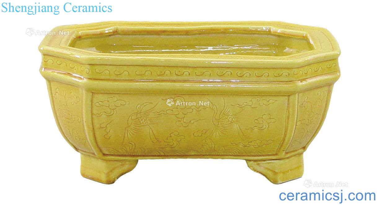 James t. c. na was published grain narcissus basin yellow glaze is dark