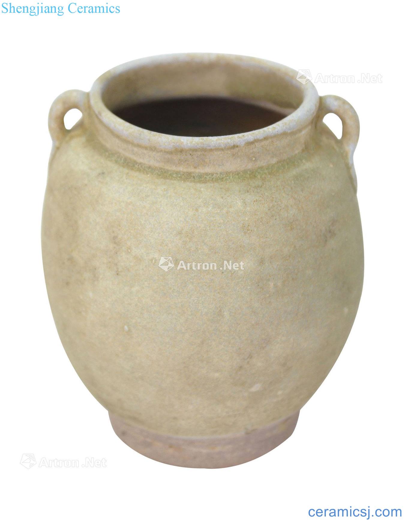 Green glaze double system can