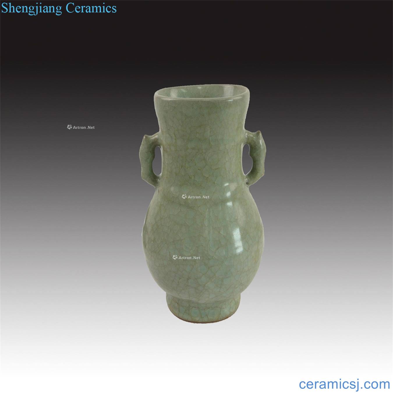 Northern song dynasty Kiln ears statue