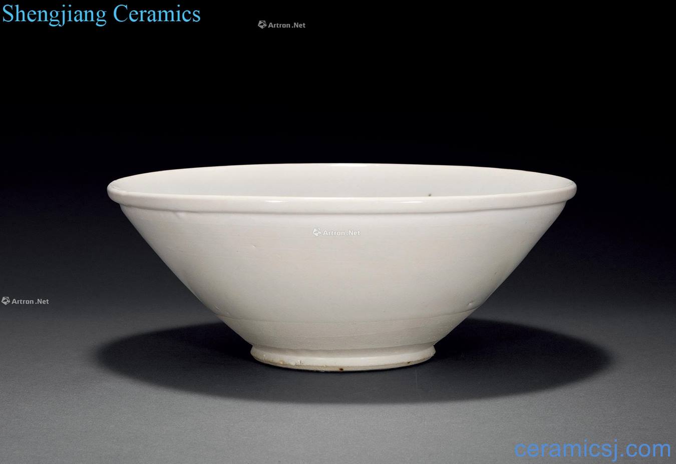 yuan Xing kiln white glazed bowl