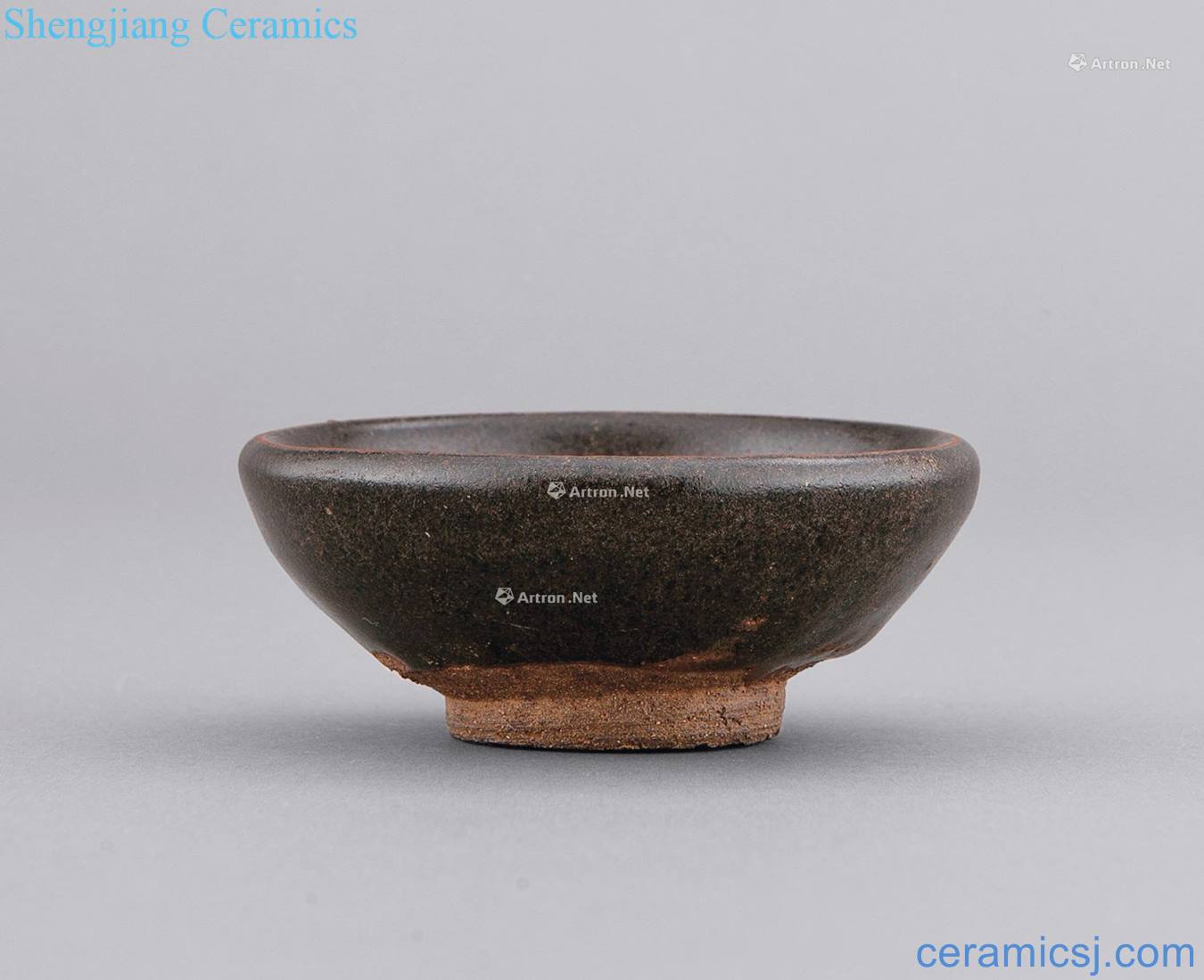 yuan Black glaze oil tea light