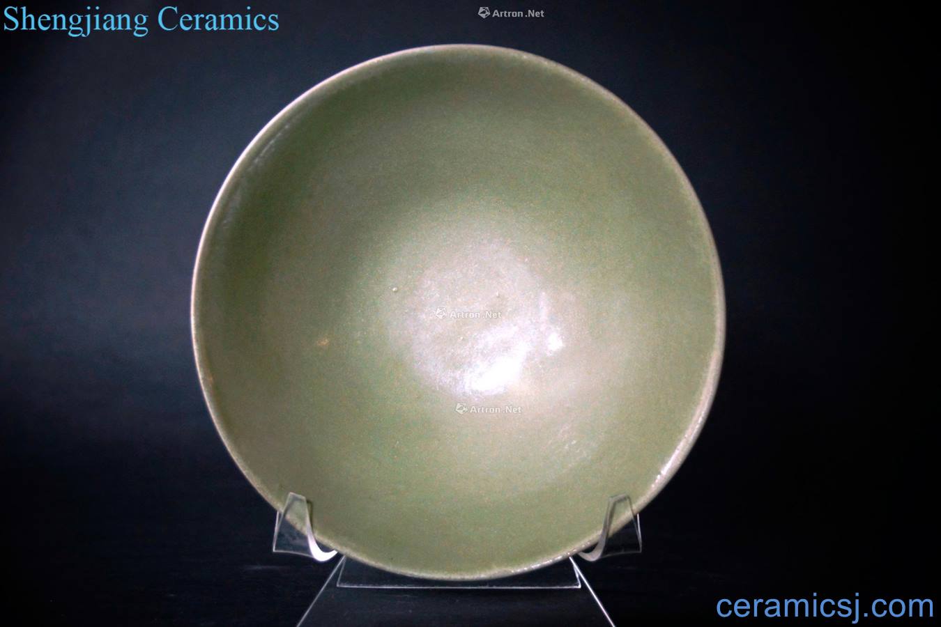 The five dynasties, the type kiln celadon hat to bowl
