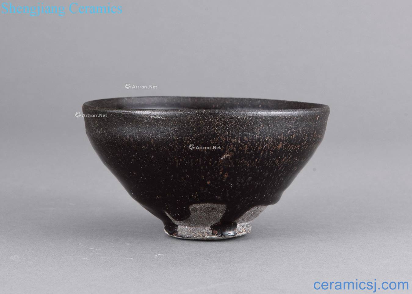 yuan To build kilns black glaze oil tea light