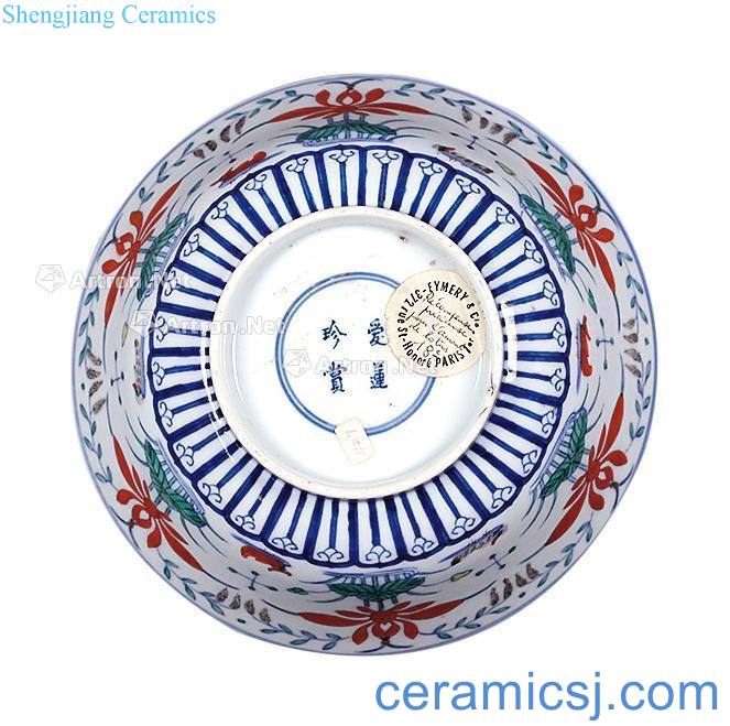 The qing emperor kangxi colorful bowl