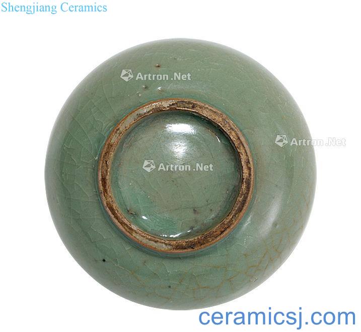 The song dynasty Henan ruzhou donggou kiln green glaze cup (a)