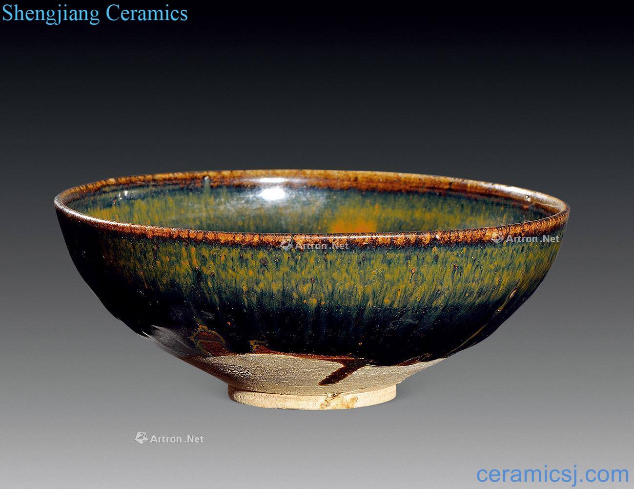 Song/yuan The black glaze blotches bowl