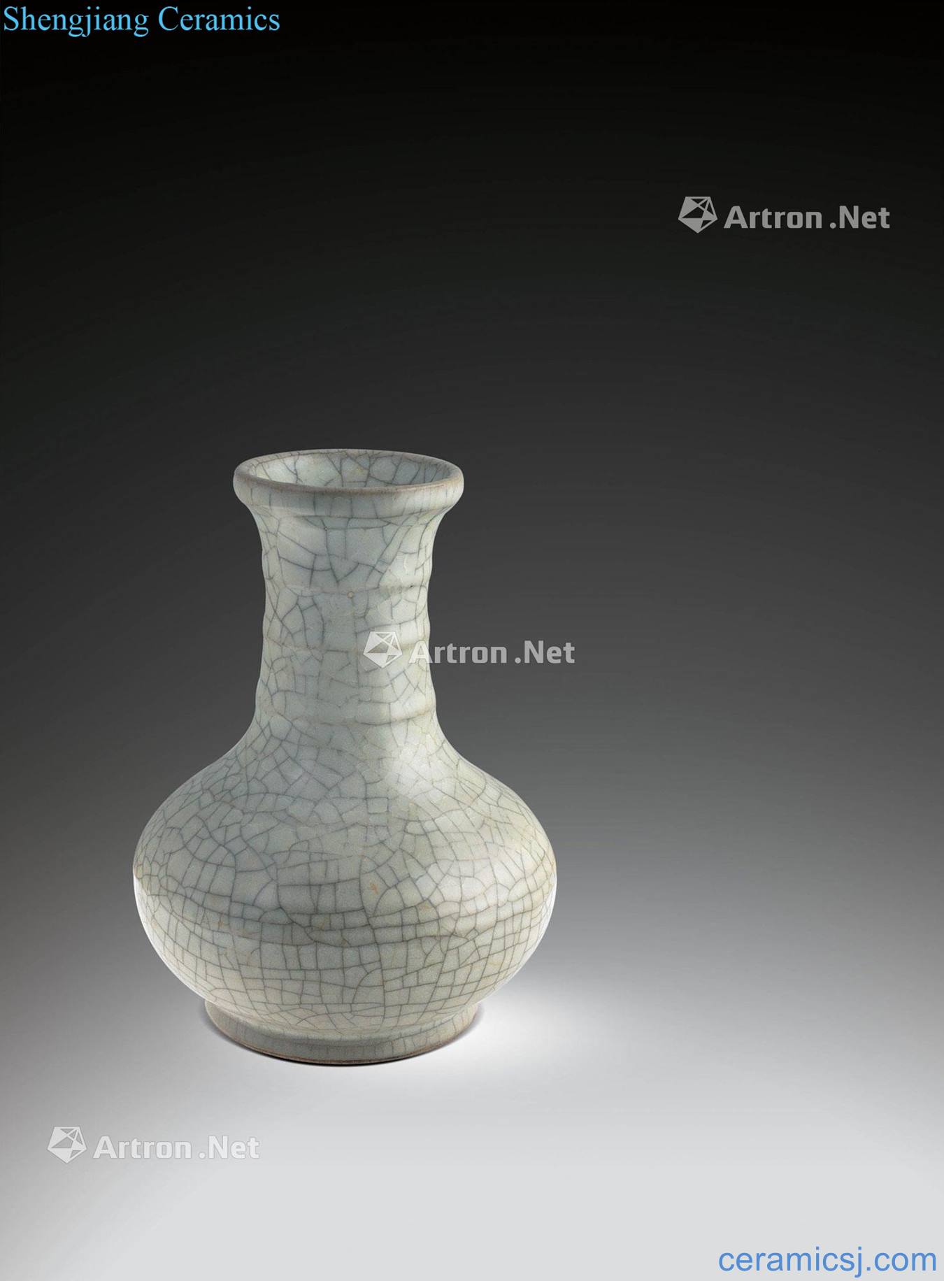 Officer of the song dynasty glaze slitting lines