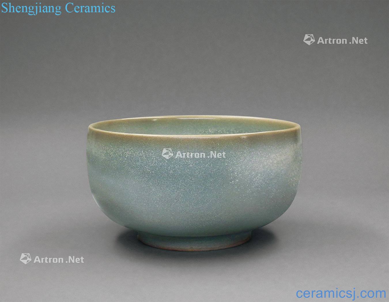 The song dynasty Ocean's pa blue glaze bowls