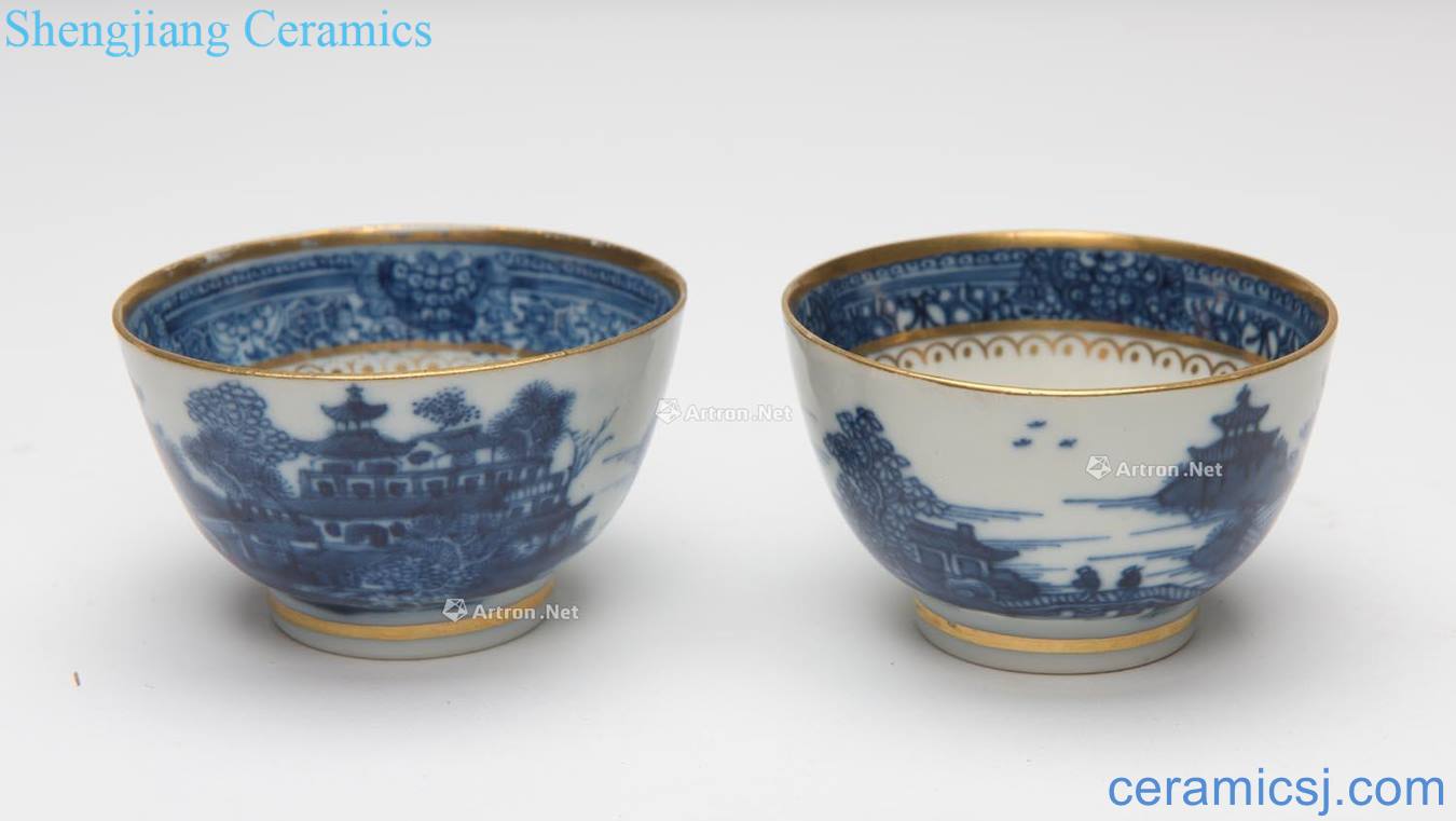 Jiaqing porcelain cups and saucers, 1796-1820 (a)