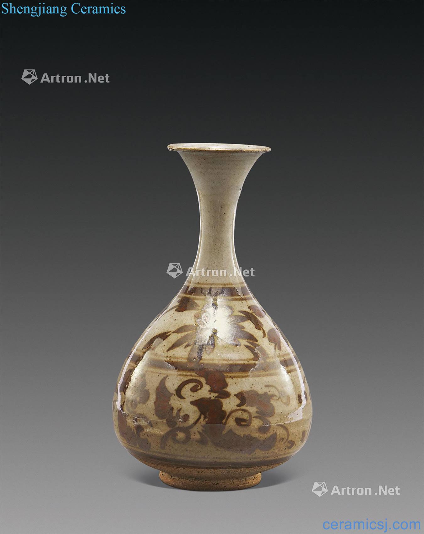 Ming Rust flowers okho spring bottle