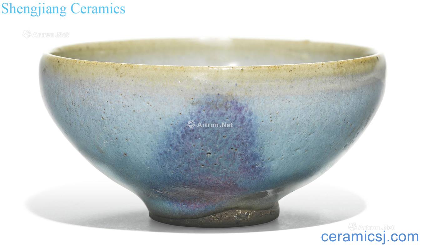 Northern song dynasty Sky blue glaze purple spot 盌 masterpieces