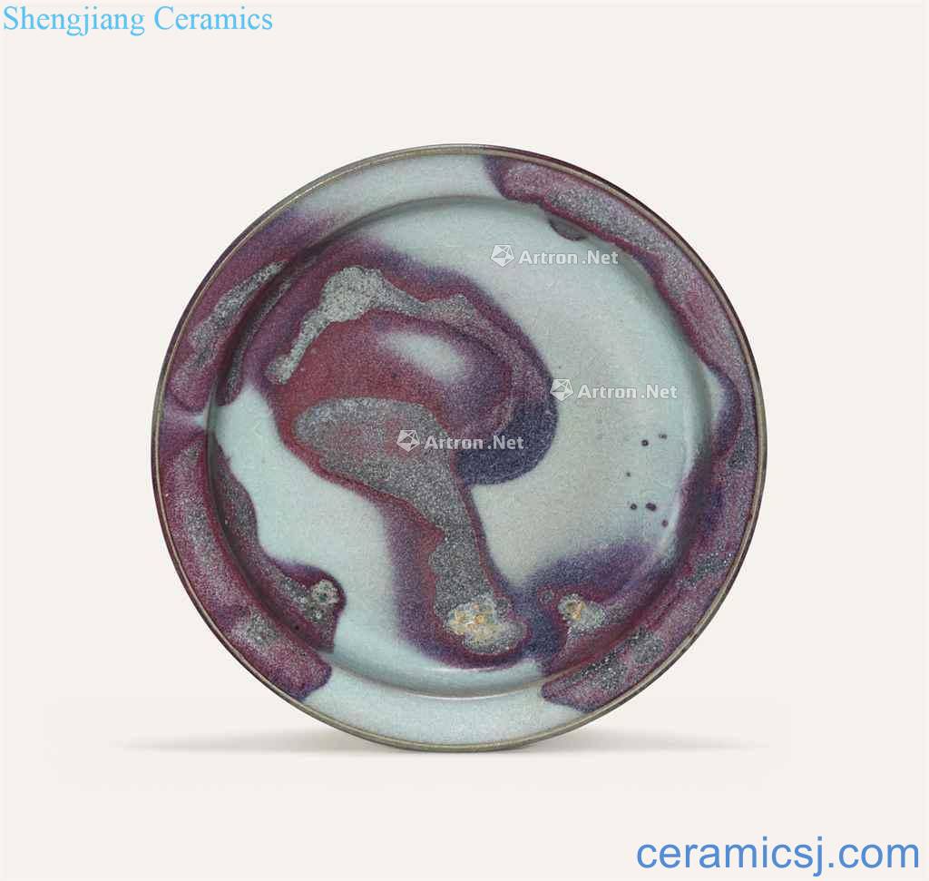 Jin dynasty (1115-1234), A RARE PURPLE - SPLASHED JUNDISH