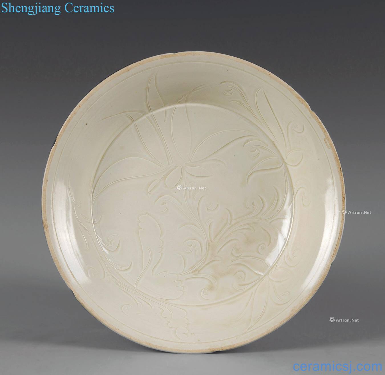 Song dynasty kiln carved plate