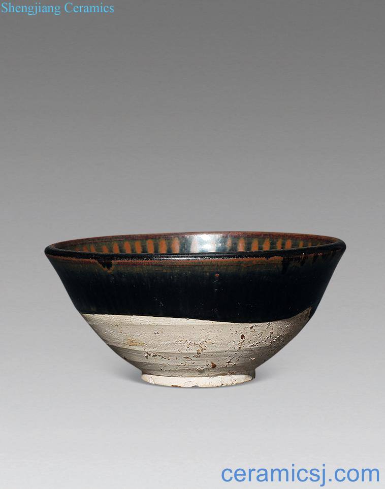 Ming magnetic state kiln line bowl