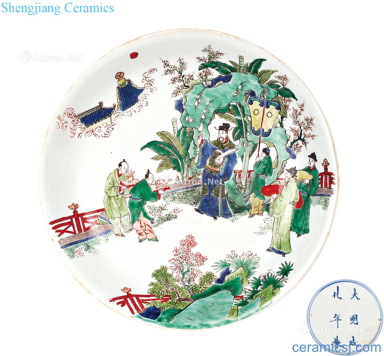 The qing emperor kangxi multicoloured careers market