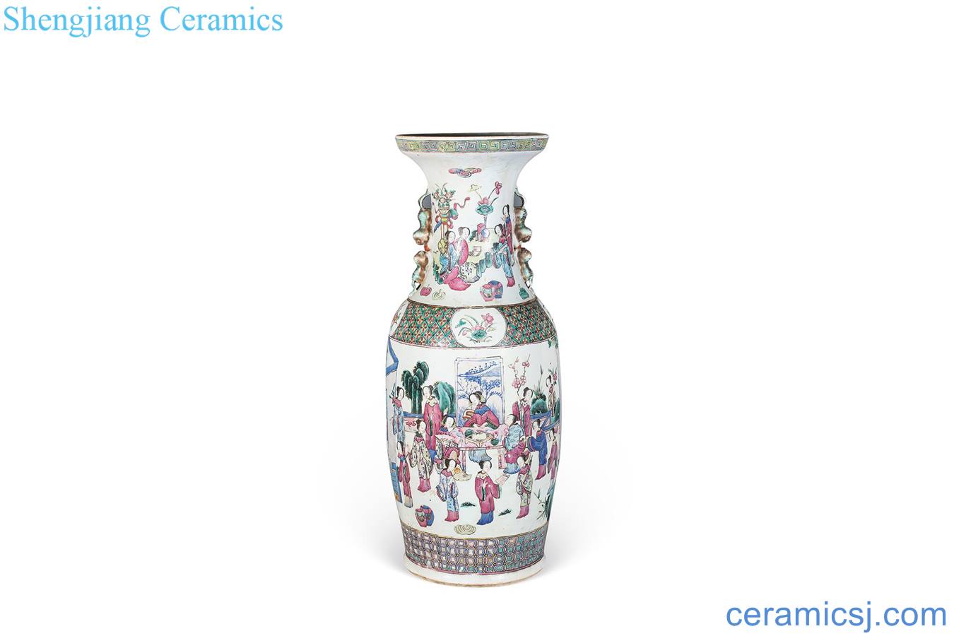 Dajing pastel medallion ladies bottles