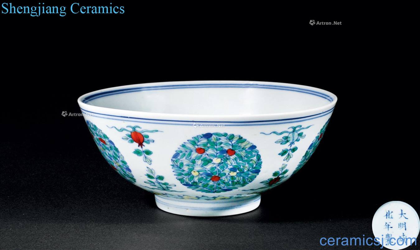 The qing emperor kangxi dou CaiTuan pattern bowl