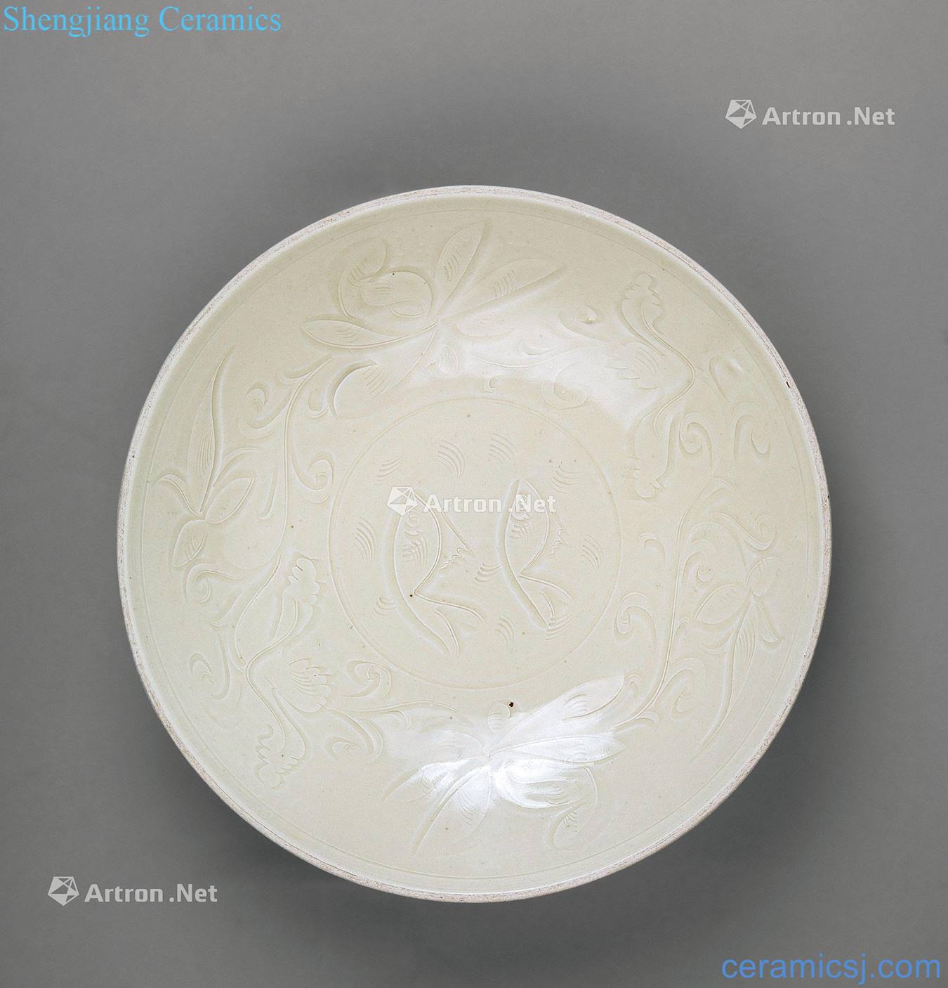 The song dynasty Kiln Pisces flower tray