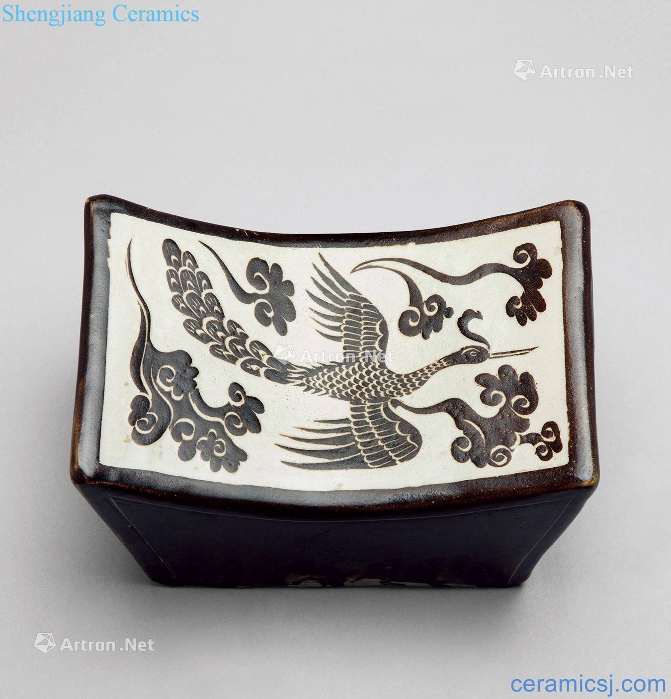 The song dynasty Magnetic state kiln grain pillow